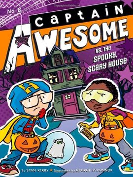 portada Captain Awesome vs. the Spooky, Scary House (en Inglés)