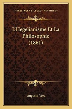 portada L'hegelianisme et la Philosophie (in French)