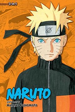 portada Naruto (3-in-1 Edition), Vol. 15: Includes Vols. 43, 44 & 45 (in English)