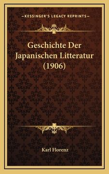 portada Geschichte Der Japanischen Litteratur (1906) (in German)