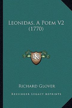 portada leonidas, a poem v2 (1770) (en Inglés)
