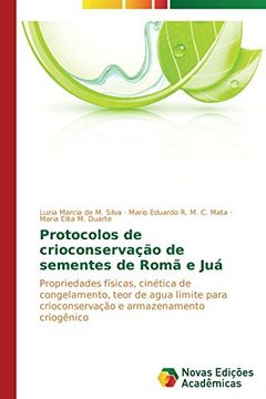 portada Protocolos de crioconservação de sementes de Romã e Juá