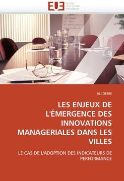 portada Les Enjeux de L'Emergence Des Innovations Manageriales Dans Les Villes