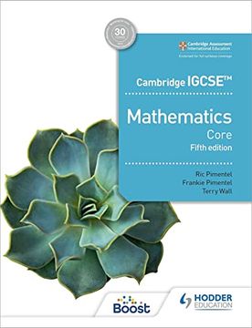 portada Cambridge Igcse Core Mathematics Fifth Edition (en Inglés)