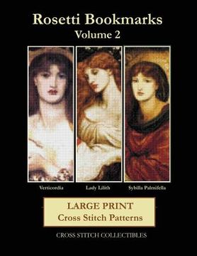 portada Rosetti Bookmarks Volume 2: Large Print Cross Stitch Patterns (en Inglés)