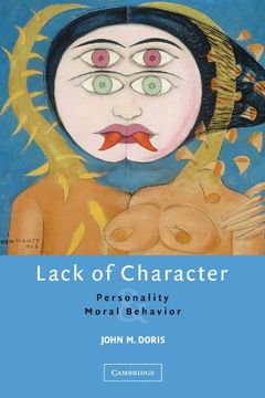 portada Lack of Character Paperback: Personality and Moral Behavior (en Inglés)