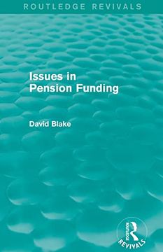 portada Issues in Pension Funding (Routledge Revivals) (in English)