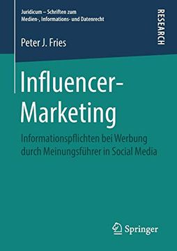portada Influencer-Marketing: Informationspflichten bei Werbung Durch Meinungsführer in Social Media (Juridicum – Schriften zum Medien-, Informations- und Datenrecht) 