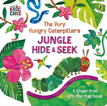 portada The Very Hungry Caterpillar's Jungle Hide and Seek (Board Book) (in English)