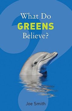 portada what do greens believe? (en Inglés)