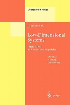 portada low-dimensional systems: interactions and transport properties (in English)