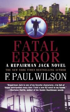portada Fatal Error: A Repairman Jack Novel (in English)