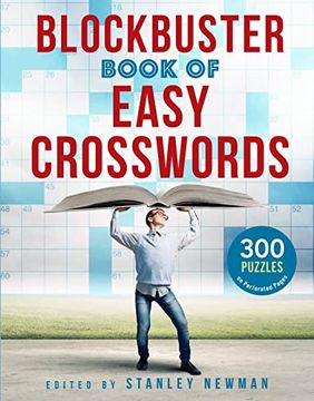 portada Blockbuster Book of Easy Crosswords (Blockbuster Crosswords) (en Inglés)