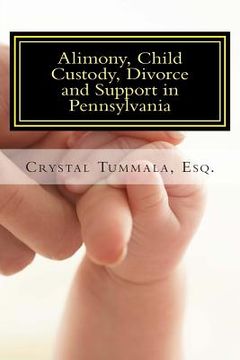 portada Alimony, Child Custody, Divorce and Support in Pennsylvania