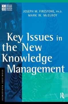 portada Key Issues in the New Knowledge Management (in English)