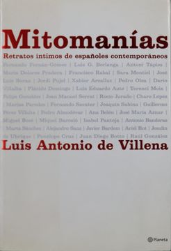 portada Mitomanias: Retratos Intimos de Españoles Contemporaneos (in Spanish)
