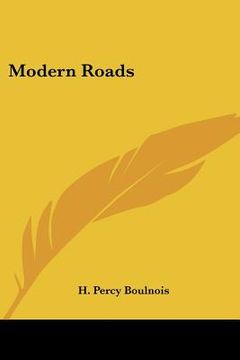 portada modern roads (en Inglés)
