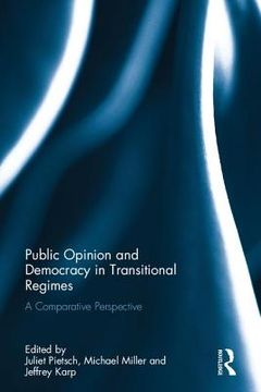 portada Public Opinion and Democracy in Transitional Regimes: A Comparative Perspective (en Inglés)