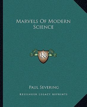 portada marvels of modern science (en Inglés)