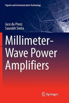 portada Millimeter-Wave Power Amplifiers (en Inglés)