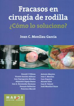 portada Fracasos en Cirugía de Rodilla¿ Cómo lo Soluciono? (in Spanish)