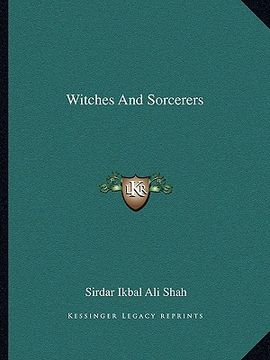 portada witches and sorcerers (en Inglés)