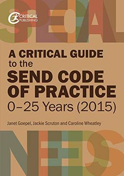 portada A Critical Guide to the Send Code of Practice 0-25 Years (2015) (en Inglés)