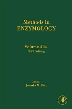 portada methods in enzymology volume 424: rna editing (en Inglés)