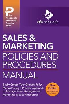 portada Sales & Marketing Policies and Procedures Manual (in English)