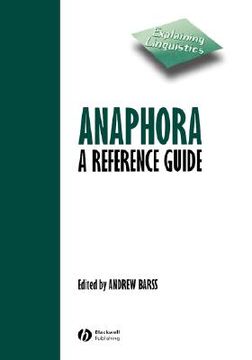 portada anaphora (en Inglés)