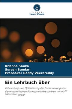 portada Ein Lehrbuch über (in German)
