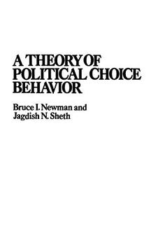 portada A Theory of Political Choice Behavior (Praeger Series in Public and Nonprofit Sector Marketing) (en Inglés)