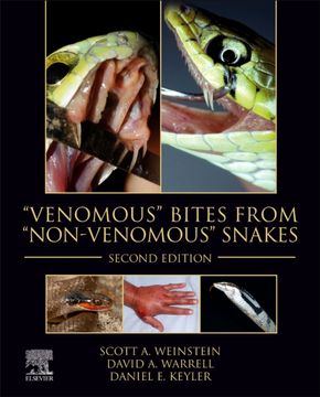 portada 'venomus'bites from 'non-venomous' snakes (en Inglés)