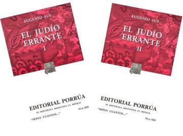 portada El Judio Errante t i y ii (in Spanish)