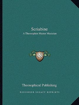 portada scriabine: a theosophist master musician (in English)