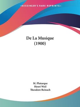 portada De La Musique (1900) (in French)