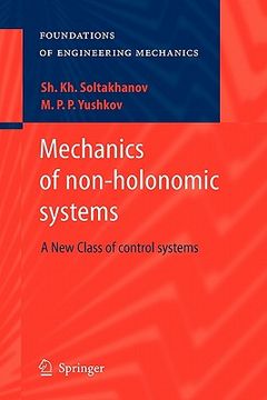 portada mechanics of non-holonomic systems: a new class of control systems (en Inglés)