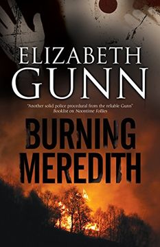 portada Burning Meredith (Large Print) (en Inglés)