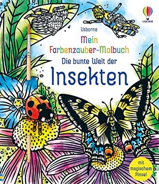 portada Mein Farbenzauber-Malbuch: Die Bunte Welt der Insekten (en Alemán)