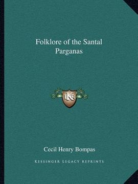 portada folklore of the santal parganas (in English)