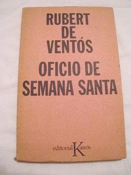 portada oficio de semana santa (in Spanish)