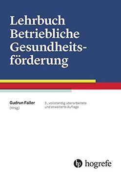 portada Lehrbuch Betriebliche Gesundheitsförderung (en Alemán)