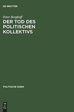portada Der tod des Politischen Kollektivs (en Alemán)