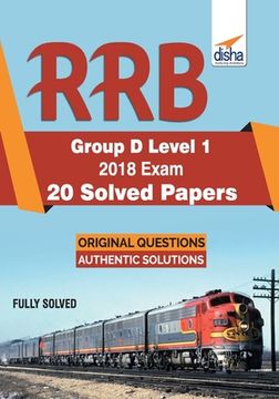 portada RRB Group D Level 1 2018 Exam 20 Solved Papers (en Inglés)