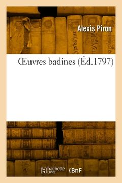 portada OEuvres badines (in French)