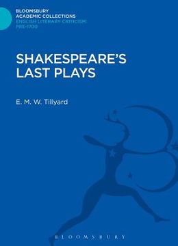 portada Shakespeare's Last Plays (en Inglés)
