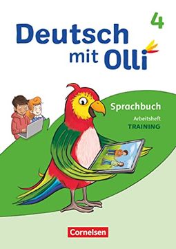 portada Deutsch mit Olli Sprache 2-4 4. Schuljahr. Arbeitsheft - Training: Rechtschreibung und Grammatik