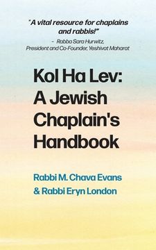 portada Kol Halev: A Jewish Chaplain's Handbook (en Inglés)