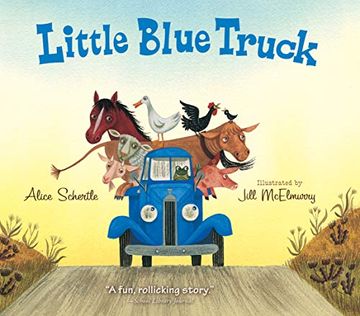 portada Little Blue Truck: Free Audio and Party kit Downloads Included (en Inglés)