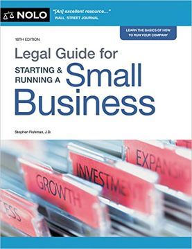 portada Legal Guide for Starting & Running a Small Business (en Inglés)